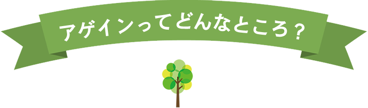 特定非営利活動法人アゲインってどんなところ？